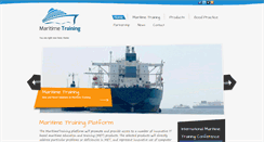 Desktop Screenshot of maritimetraining.pro